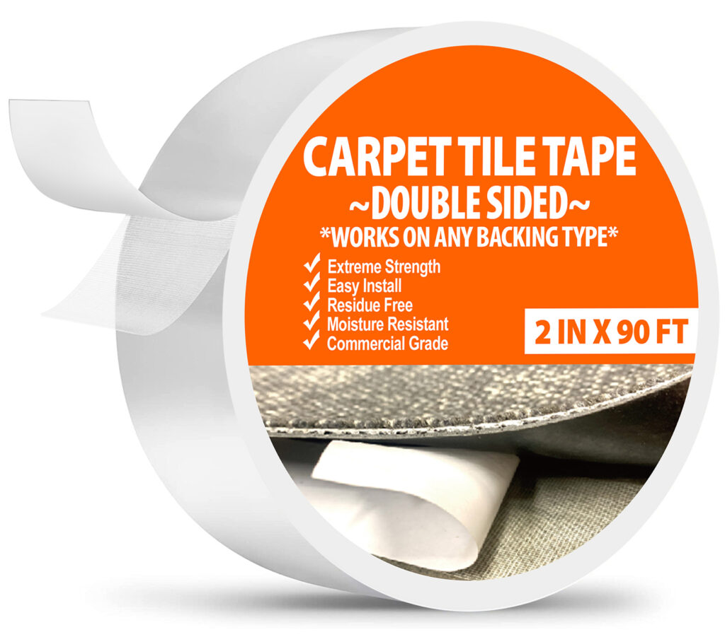carpet tile tape double sided heavy duty by all flooring now